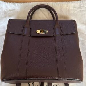 Mulberry Bayswater Backpack in oxblood color